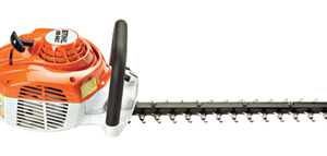 HS 46 C-E Our lightest gasoline-powered hedge trimmer for homeowners featuring STIHL Easy2Start™