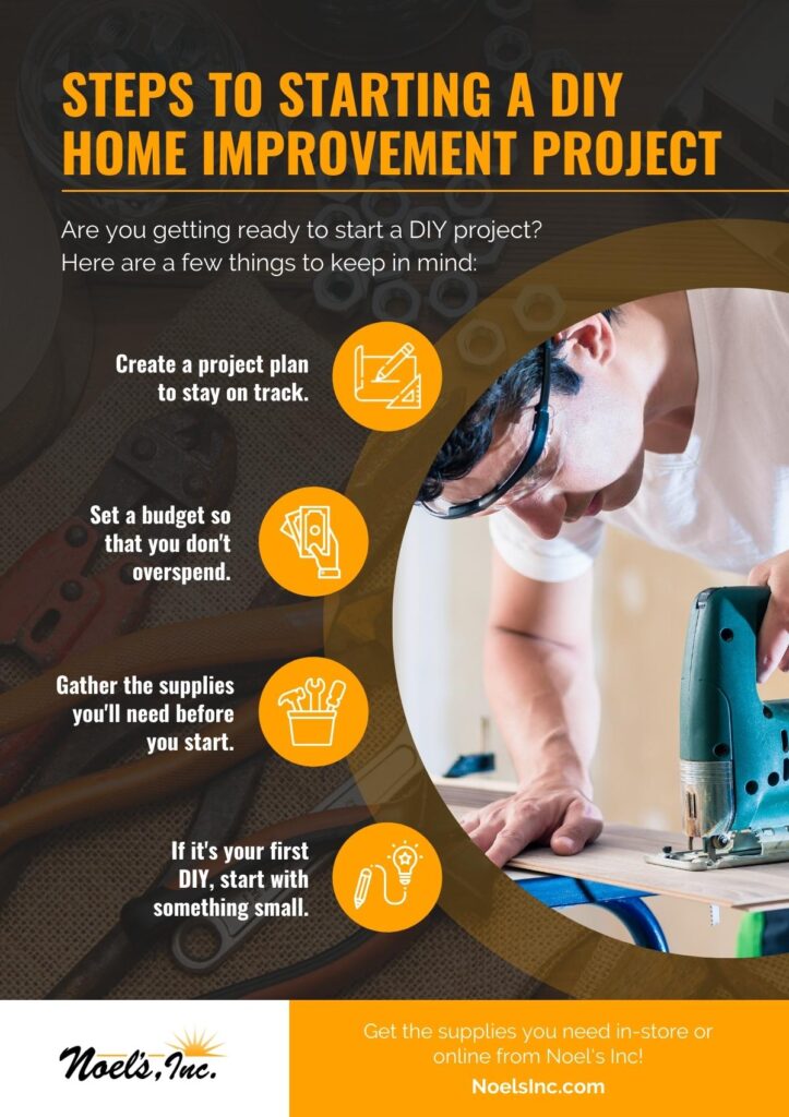 M17113 - Noels Inc_Steps to Starting a DIY Home Improvement Project